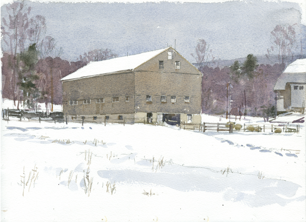 Horse Barn, Wachusett Meadow - w NO snow - at 72 dpi