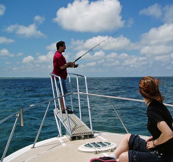Recreational boaters often are in the best position to see sea turtles (photo courtesy of Old School Charters)