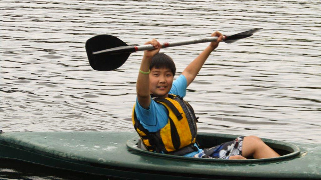 Kayaking Fun at Wildwood Overnight Camp!