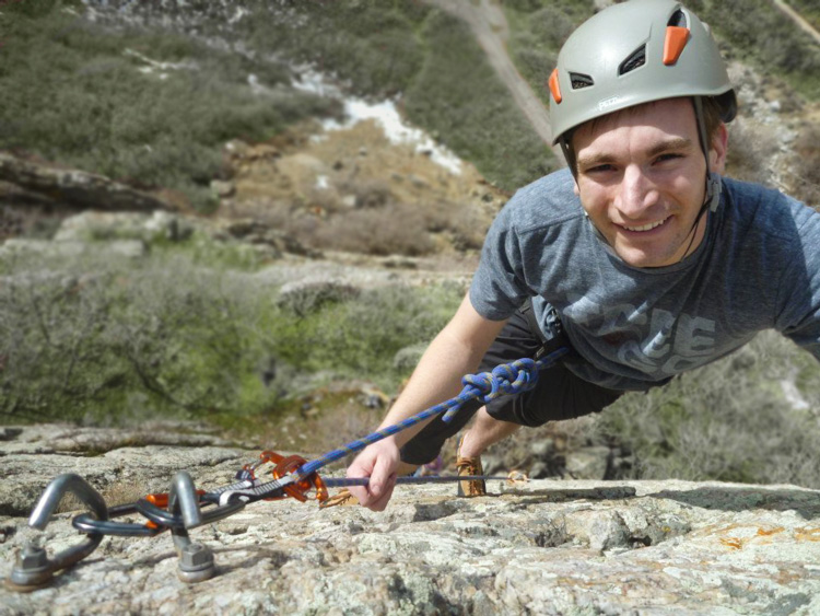 Footloose in the White Mountains Teen Trek Rock Climbing