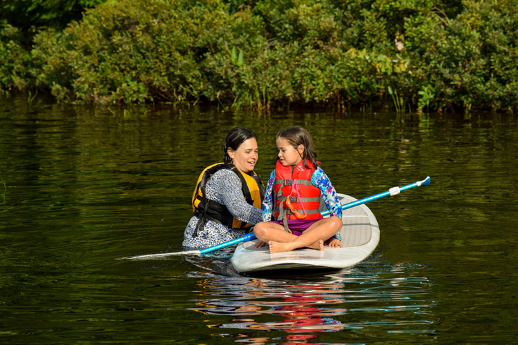 Stand-up Paddleboarding (SUP) at Wildwood Family Camp