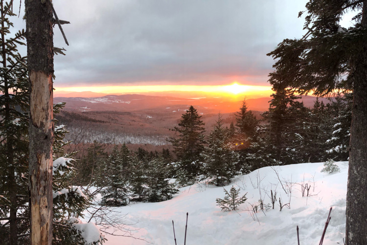 Sunrise Over Mount Cardigan