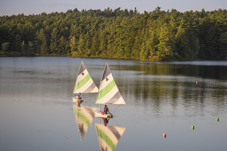 Sailing at Wildwood © Justin Miel