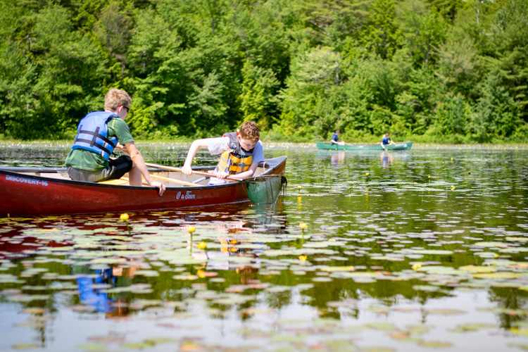 Ponding by Canoe
