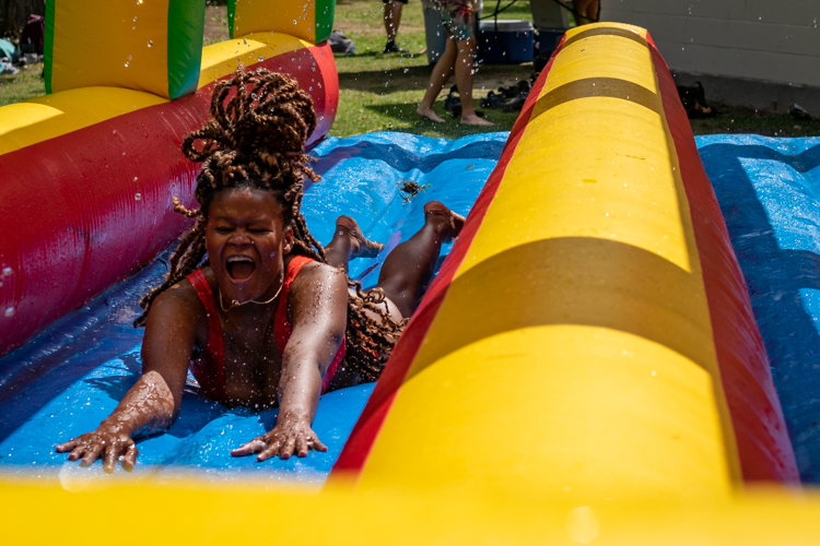 Slip-n-slides are the best on a hot summer day!