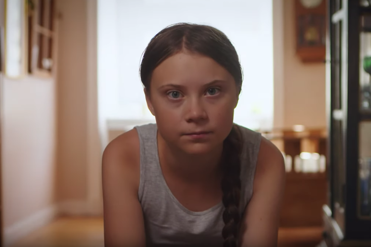 Greta Thunberg in NatureNow