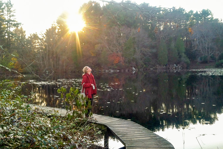 Taking in the evening hush at Ipswich River © Kalvin Janik