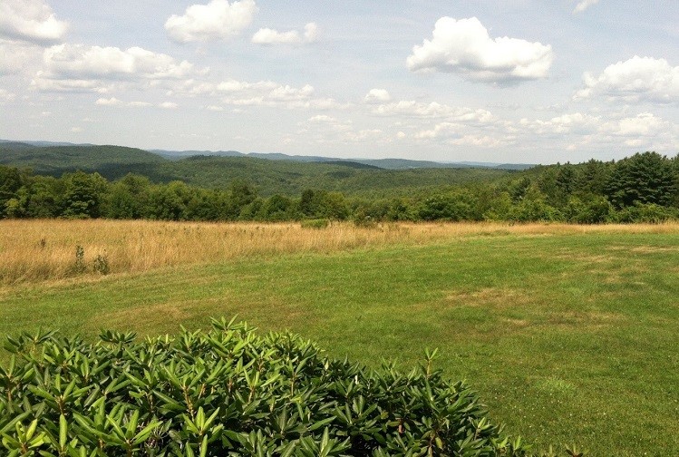 Patten HIll field in Shelburne