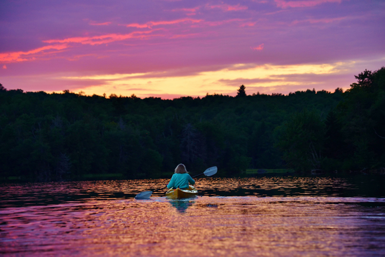 Sunset Kayak © Robert Watroba