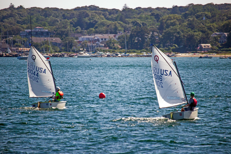 Learning to sail near Vineyard Haven © Jim Oliphant