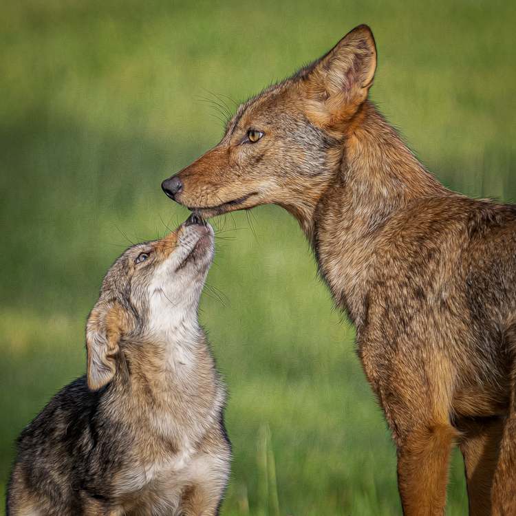 Eastern Coyotes © Karen Fitzgerald