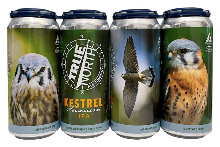 True North Kestrel American IPA can art 2022